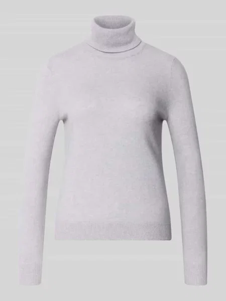 Sweter z golfem o kroju regular fit z czystego kaszmiru Christian Berg Woman