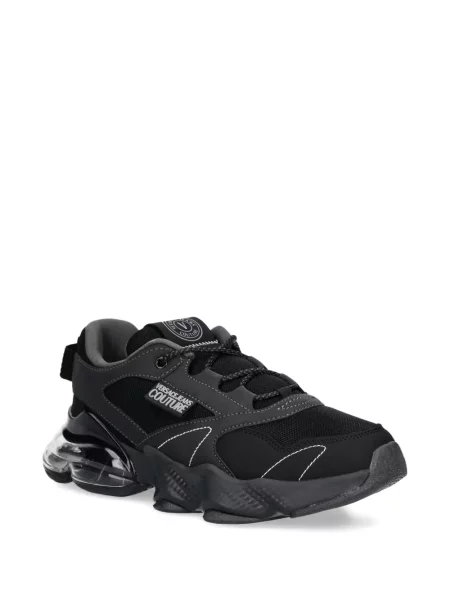 Sneakerși Versace Jeans Couture cu autograf negru