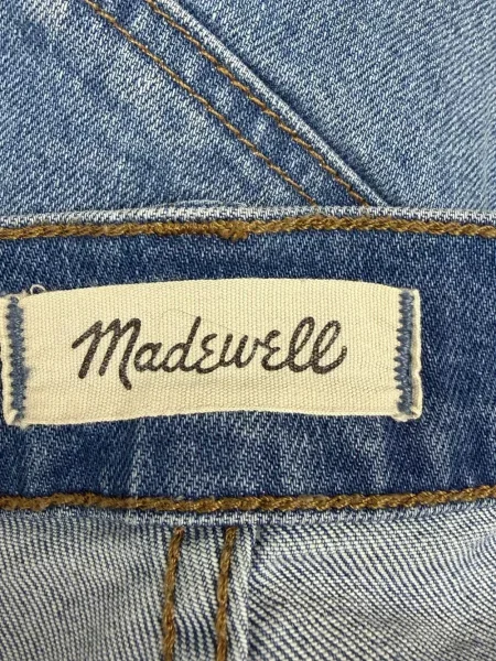 Σορτς Madewell με ψηλή μέση μπλε