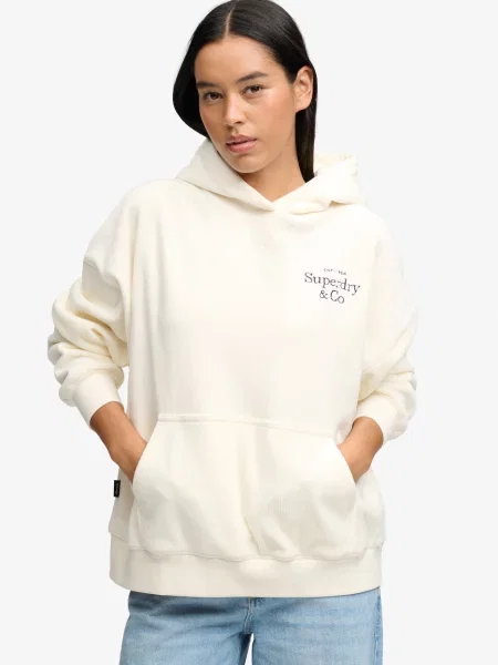 Superdry & Co Mikina béžová
