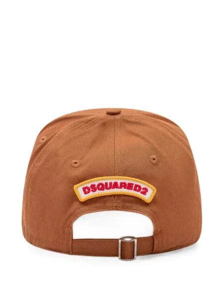 Șapcă Dsquared2 zdrențuiți maro