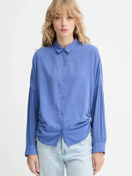 Sessun ing galléros relaxed kék