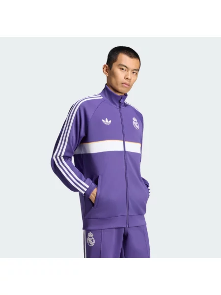 Bluza dresowa Real Madryt Originals fioletowa