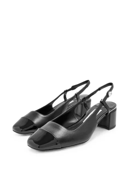 Pantofi cu toc Jimmy Choo slingback negru