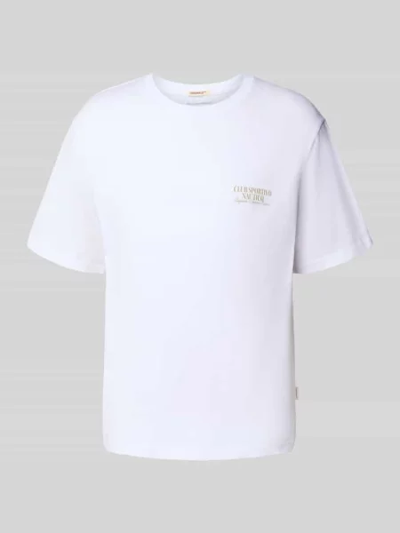 T-shirt z nadrukiem z napisem model ‘HYDRA PHOTO’ Jack & Jones biała