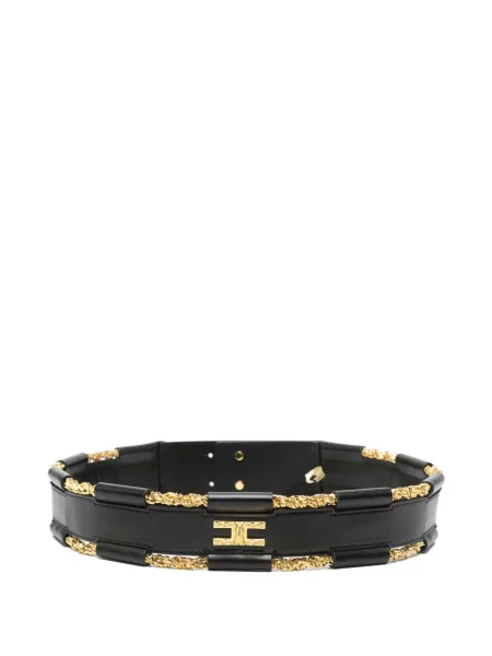 Curea Elisabetta Franchi cu autograf negru