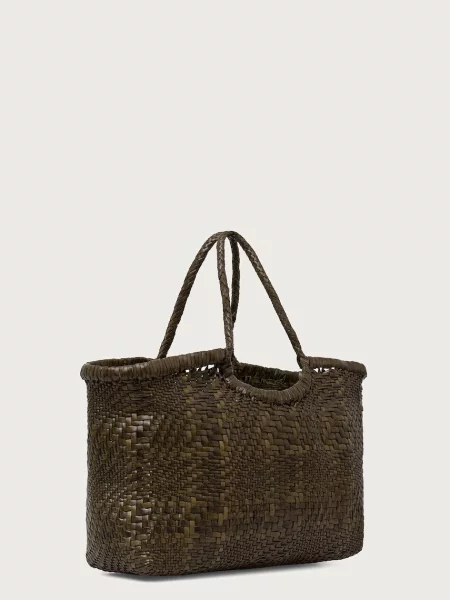 Dragon Diffusion geantă shopper pentru femei din piele verde