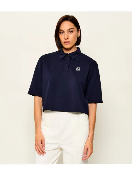 Decupat tricou polo Guess Active