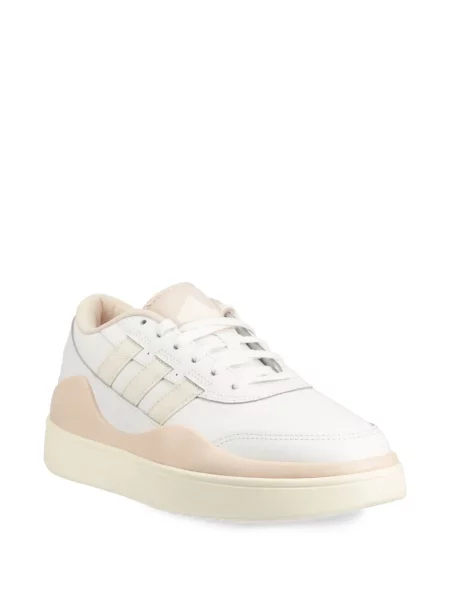 Sneakersy Adidas Terrex w paski z nadrukiem skórzane czarne