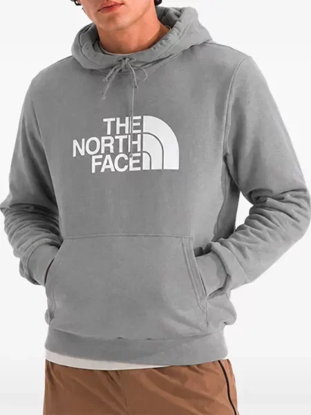 Hanorac cu glugă The North Face gri