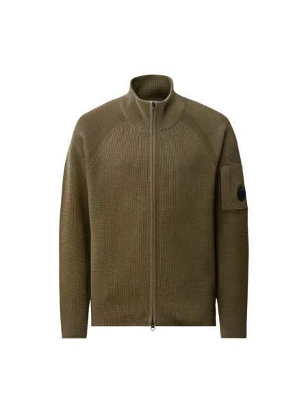 Dzianinowy sweter C.p. Company zielony