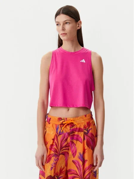 Adidas Tricou tehnic Train Essentials Boxy Workout Roz alb