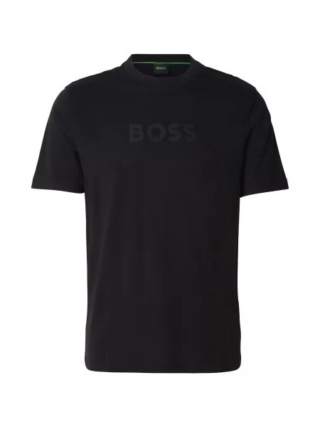 BOSS Tricou Logo negru