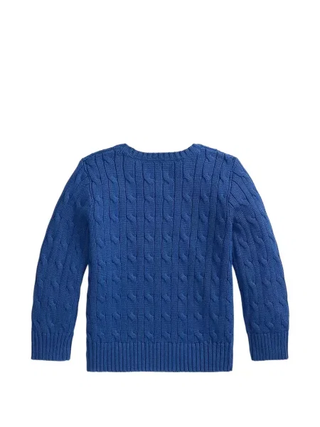 Sweter dziecięcy Polo Ralph Lauren niebieski