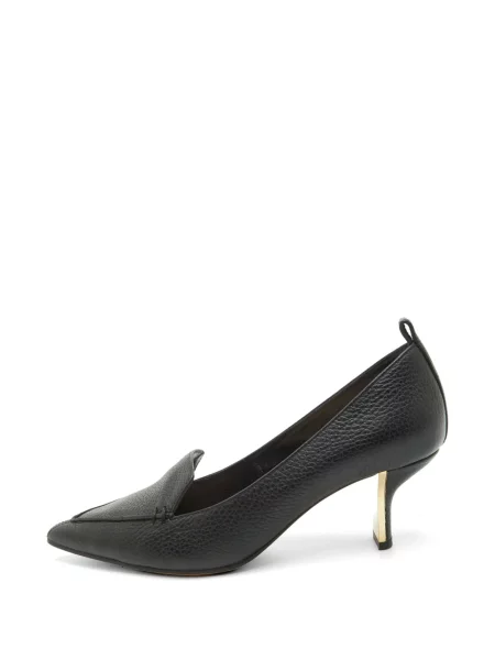Pantofi cu toc Nicholas Kirkwood cu vârf ascuţit negru
