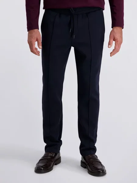 Штани спортивні Pierre Cardin темно-синій бавовна/поліестер/еластан сині
