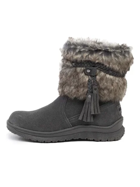 Minnetonka Botine Everett / gri închis bej