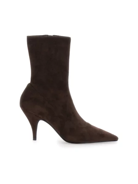 Botki Jeffrey Campbell skórzane brązowe