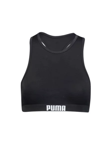 Верхня частина купальника PUMA Swim Racerback Sw комбінований верх чорний