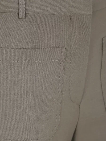 Pantaloni Victoria Beckham evazate gri