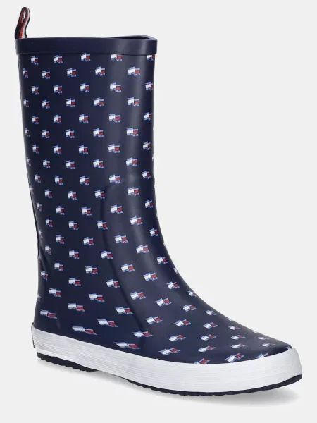 Tommy Hilfiger Otroški gumijasti škornji Tommy Hilfiger modra