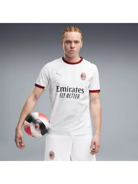 PUMA autentyczna koszulka wyjazdowa AC Milan Akcesoria S biały