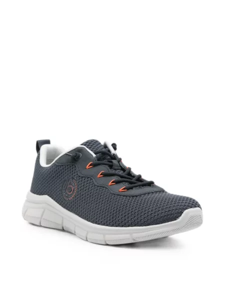 Fűzős kötött sneaker Bugatti kék