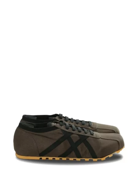Sneakers Magliano με κορδόνια με δαντέλα καφέ