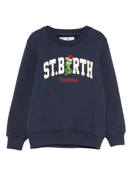 Bluza dziecięca Mc2 Saint Barth niebieska