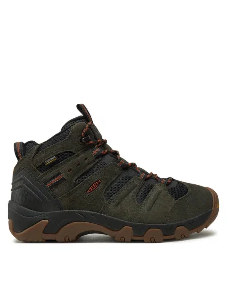 Ниски обувки Keen зелено
