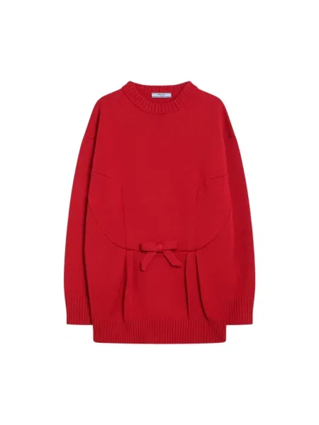 Sweter Prada czerwony