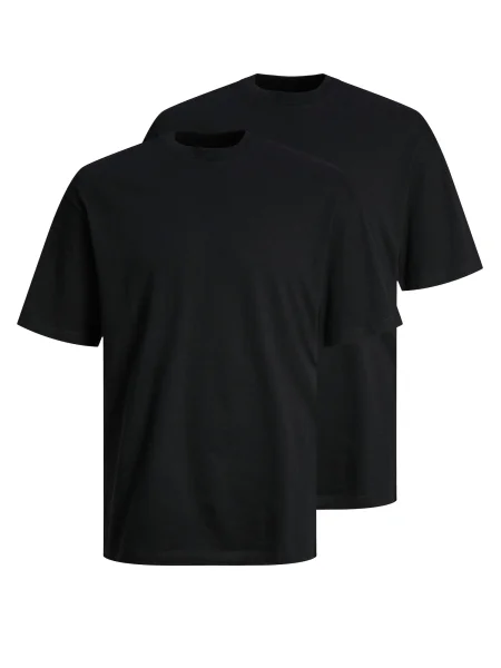 JACK & JONES Tričko JJEBRADLEY' čierna