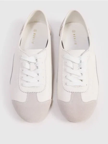 Mohito Sneakers stiliaus batai balta