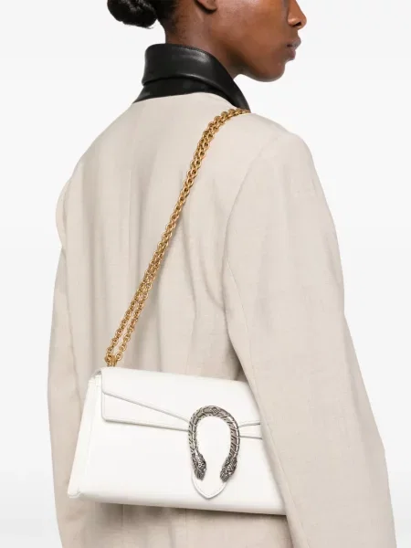 Geantă Gucci din piele alb