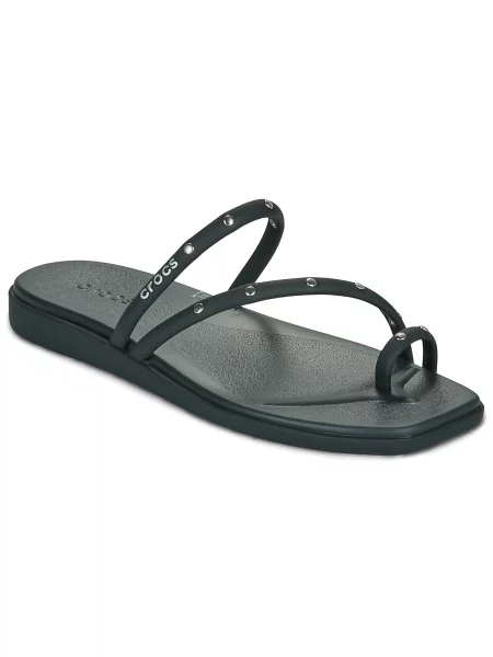 Japonke Crocs z žeblji črna