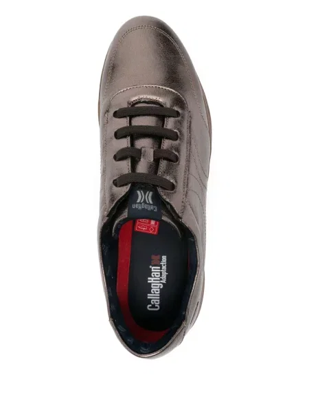 Sneakerși Callaghan din piele maro