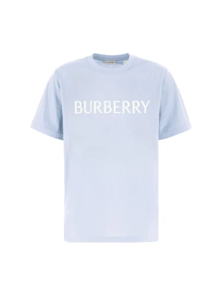 Koszulka Burberry niebieska