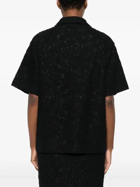 Top N°21 din dantelă negru