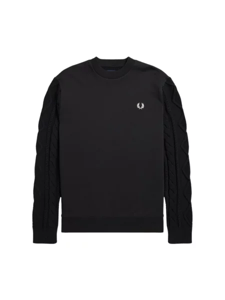 Bluza sportowa Fred Perry klasyczna czarna