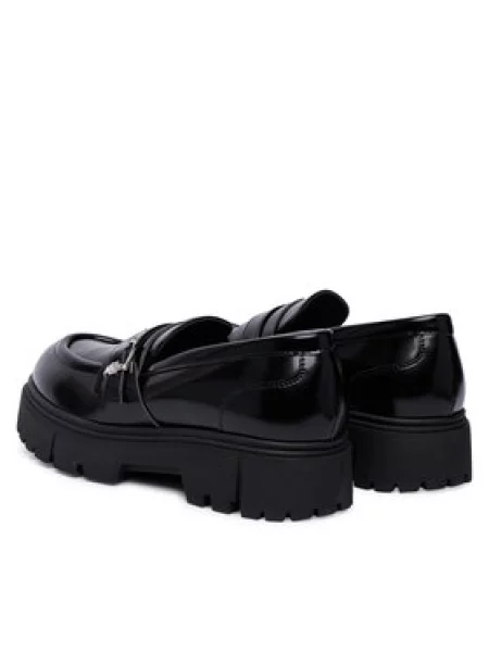 Loaferice Calvin Klein D crna