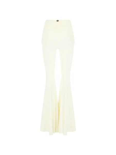Pantaloni Maison Anami cu volane evazate