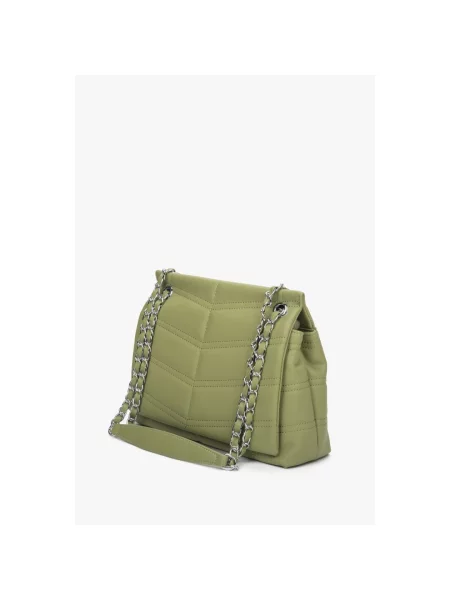 Сумка шкіряна Estro зелена