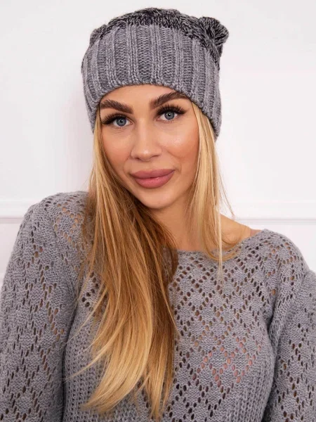 Șapcă Kesi din fleece negru