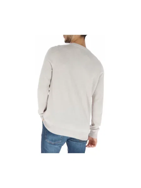 Sweter Lyle & Scott z wełny merino beżowy