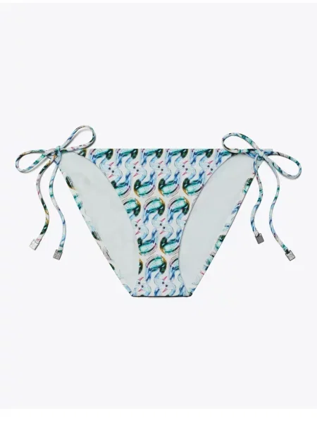 Bikini Tory Burch cu imagine albastru