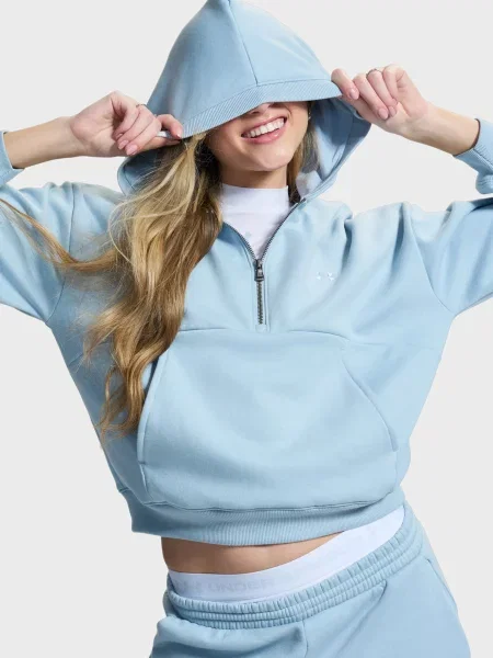 Флісове худі Under Armour блакитне