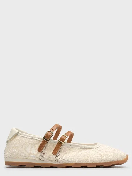 Балетки Stokton белые