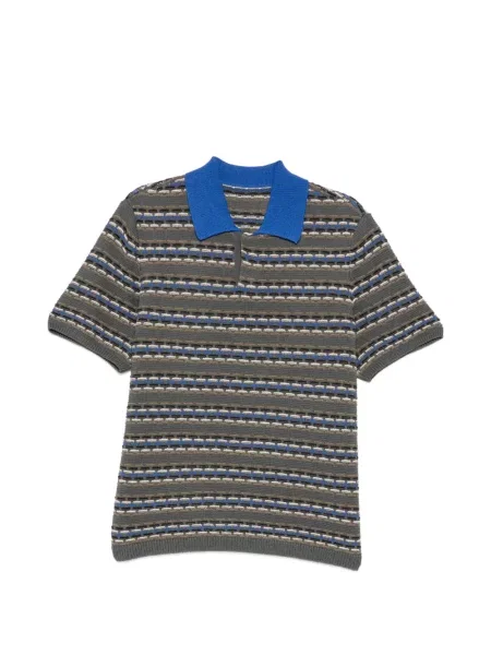 Tricou polo Croquis gri
