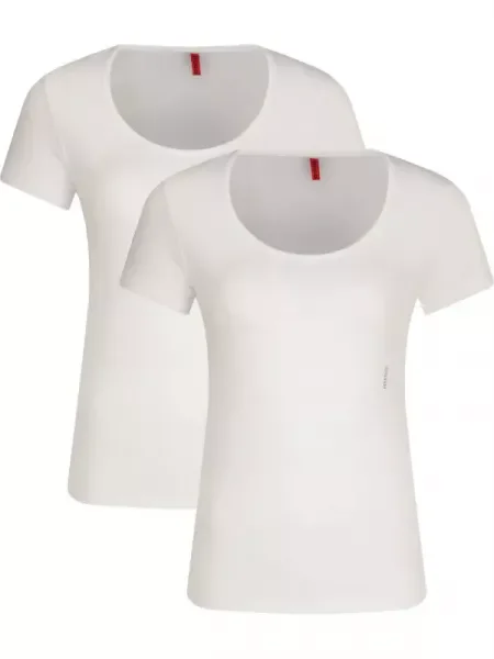 Hugo Bodywear Tricou TWIN alb