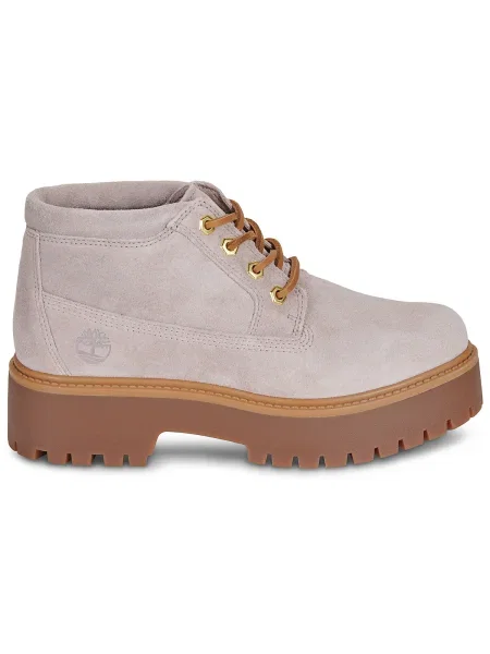 Pantofi Timberland streetstyle cu strasuri violet